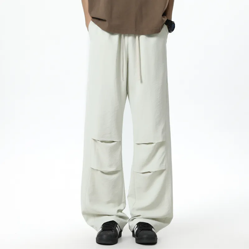 MARK WAFFLE Knitted Sweatpants Unisex-17