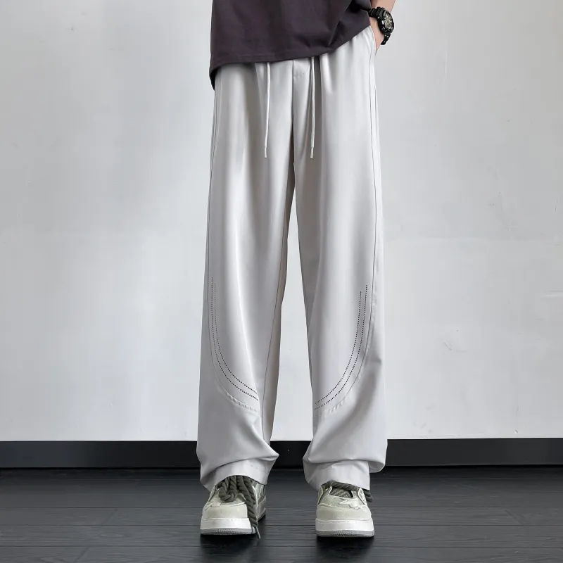 MARK WAFFLE Knitted Sweatpants Unisex-13