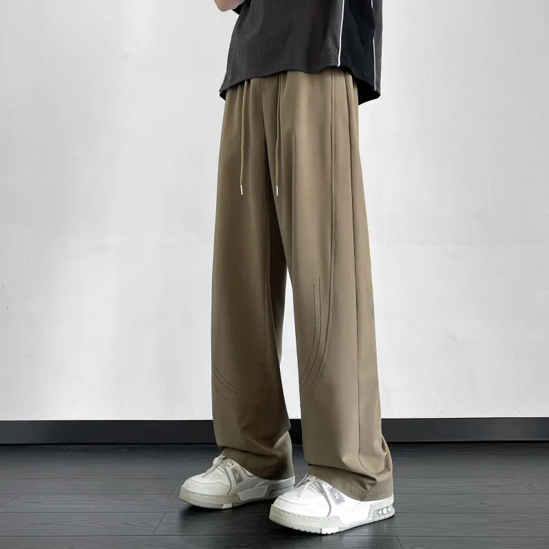 MARK WAFFLE Knitted Sweatpants Unisex-2