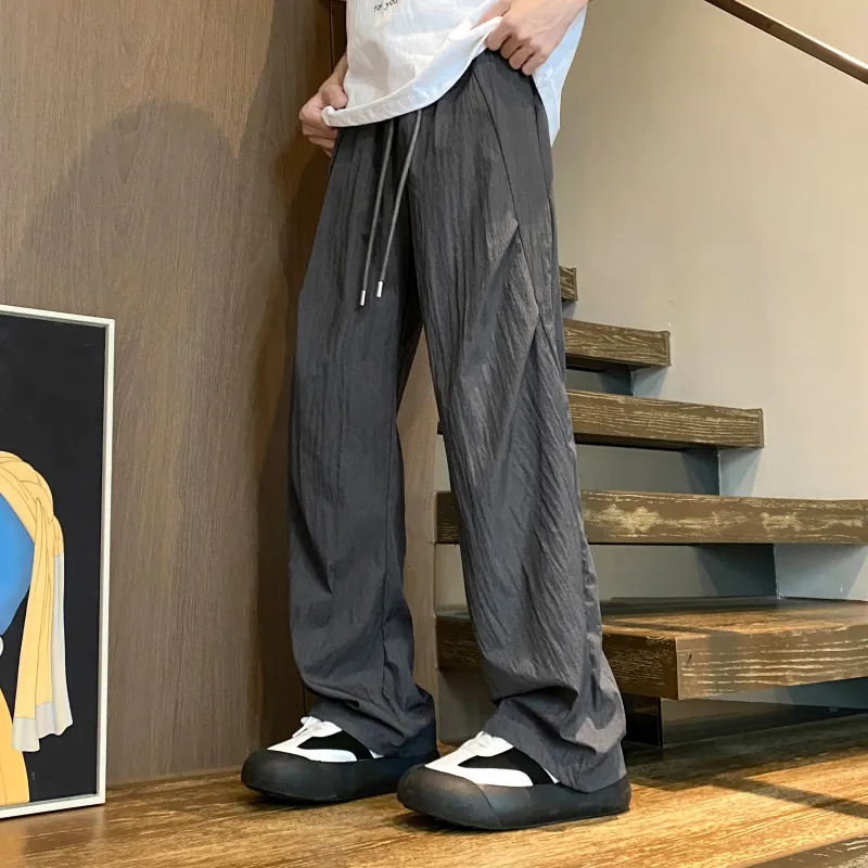 MARK WAFFLE Knitted Sweatpants Unisex-16