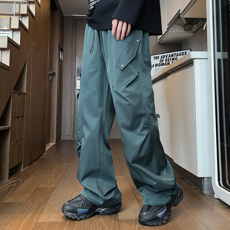 MARK WAFFLE Casual Pants Unisex-3