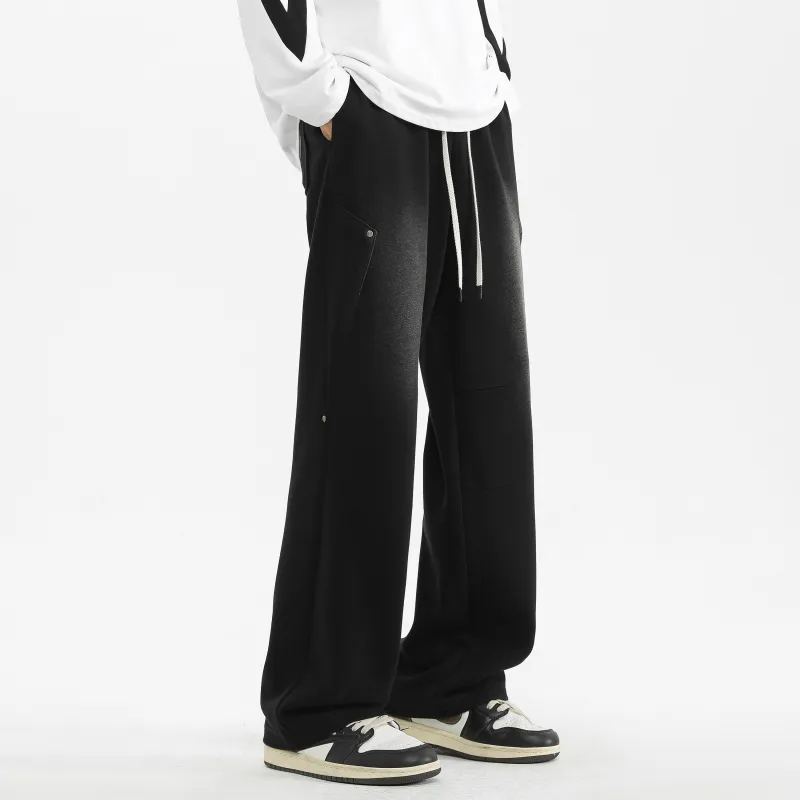 MARK WAFFLE Knitted Sweatpants Unisex-12