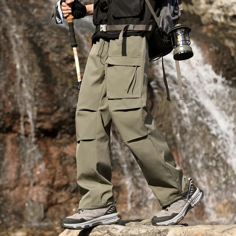 MARK WAFFLE Casual Pants Unisex-12
