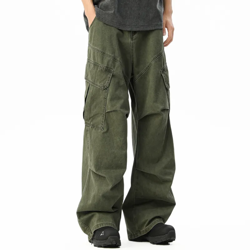 MARK WAFFLE Cargo Pants Unisex-12
