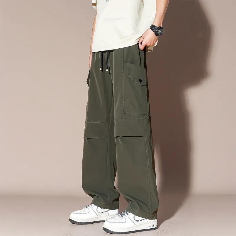 MARK WAFFLE Casual Pants Unisex-7