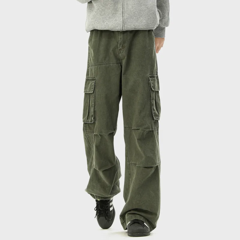 MARK WAFFLE Cargo Pants Unisex-5