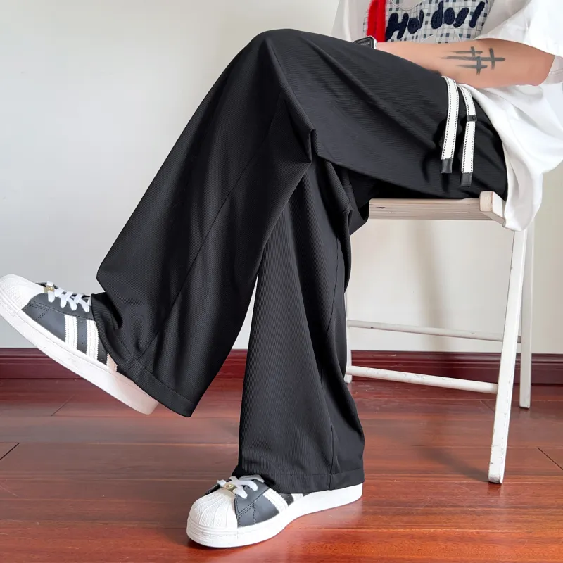 MARK WAFFLE Casual Pants Unisex-3