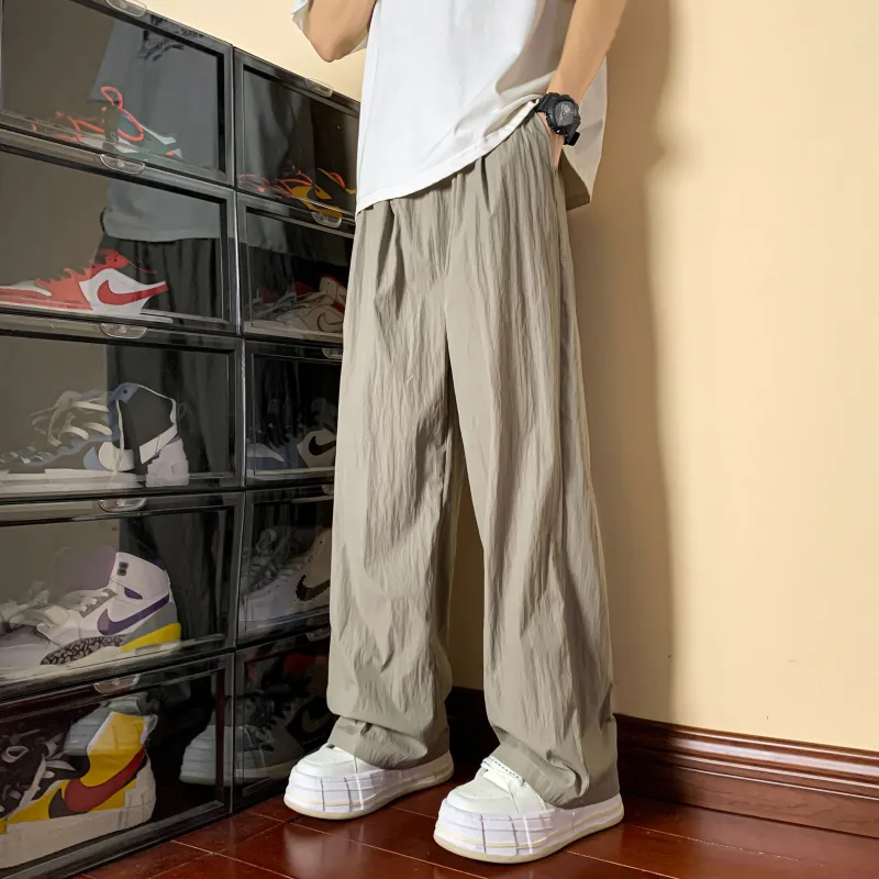 MARK WAFFLE Casual Pants Unisex-23