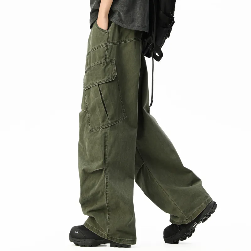 MARK WAFFLE Cargo Pants Unisex-13