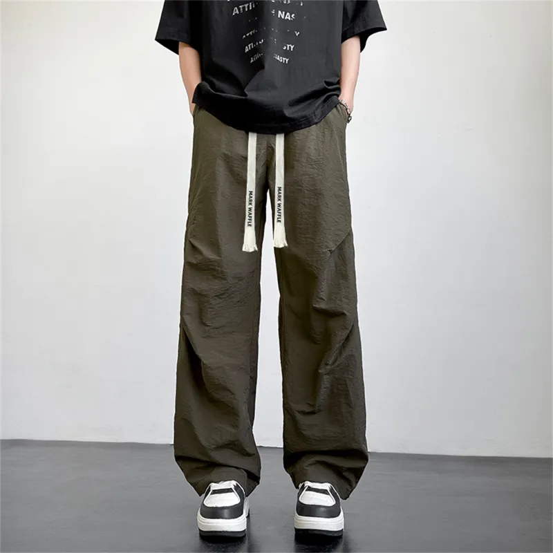 MARK WAFFLE Casual Pants Unisex-5