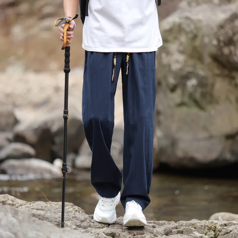 MARK WAFFLE Casual Pants Unisex-11
