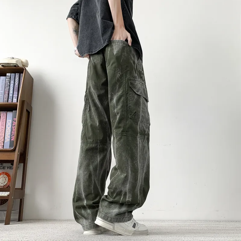 MARK WAFFLE Casual Pants Unisex-13