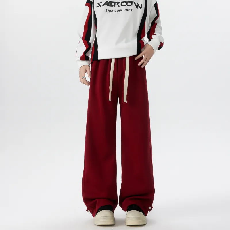MARK WAFFLE Knitted Sweatpants Unisex-14