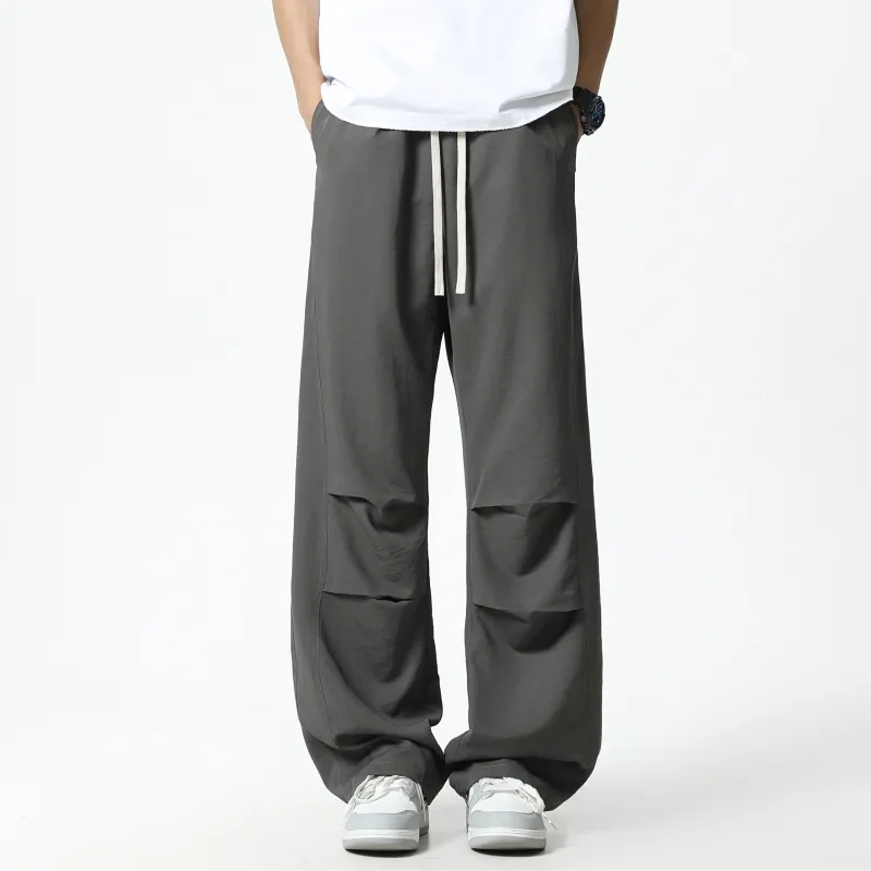 MARK WAFFLE Knitted Sweatpants Unisex-27