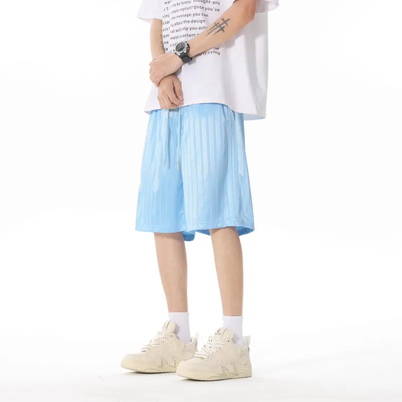 MARK WAFFLE Casual Shorts Unisex-12