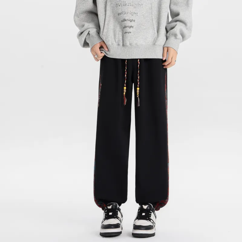 MARK WAFFLE Knitted Sports Pants Unisex-2