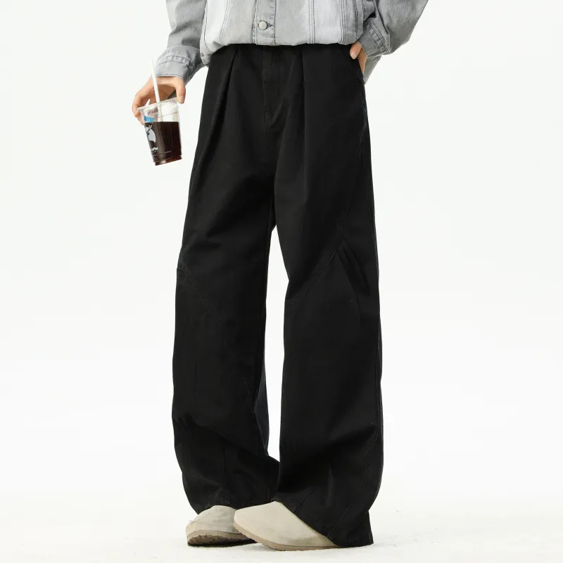 PAINT STAIN Casual Pants Unisex-48