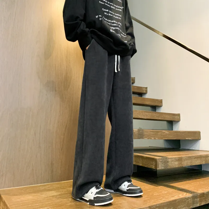 MARK WAFFLE Casual Pants Unisex-14