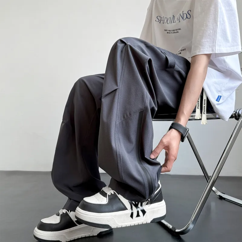 MARK WAFFLE Casual Pants Unisex-3