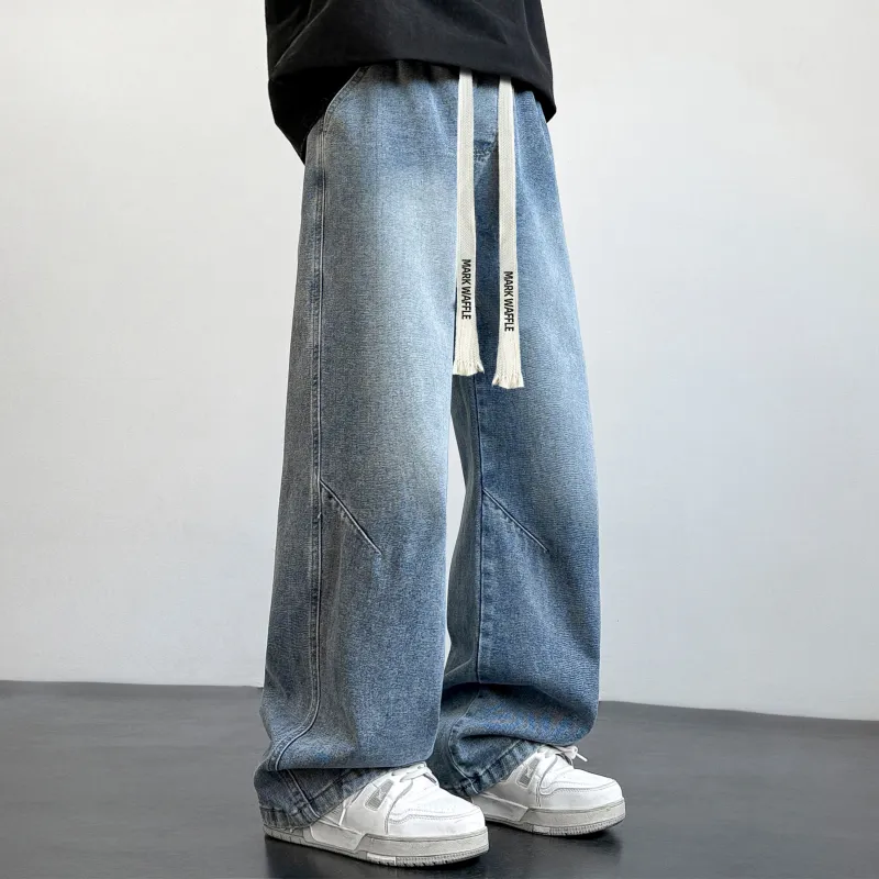 MARK WAFFLE Jeans Unisex-13