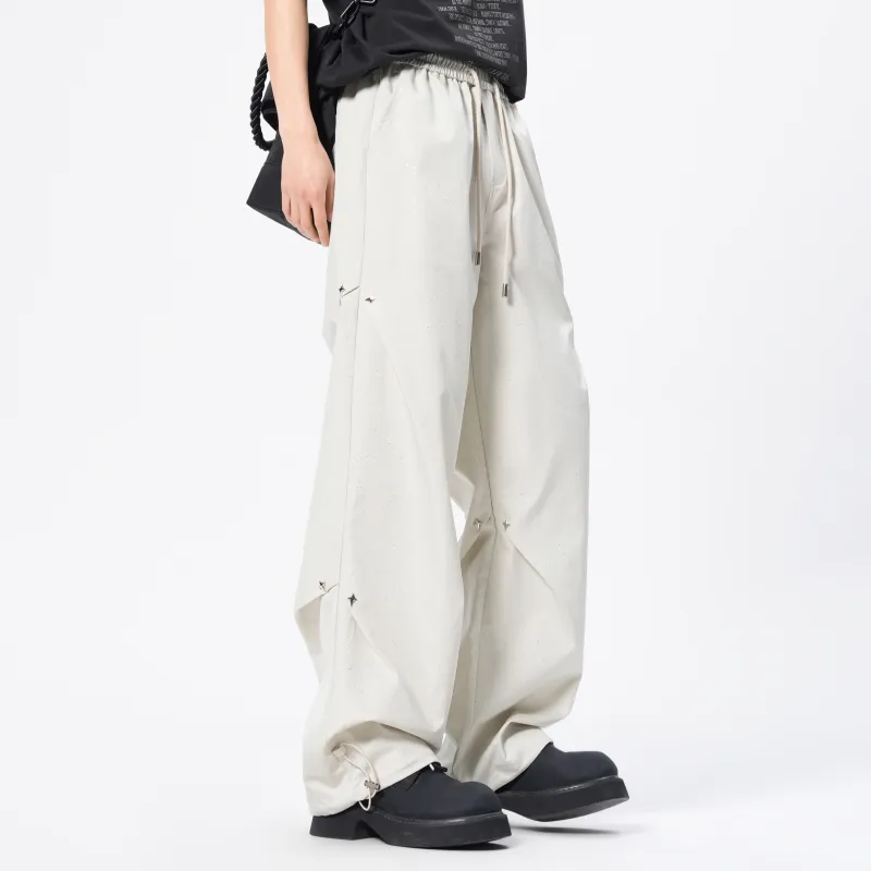 MARK WAFFLE Knitted Sweatpants Unisex-4