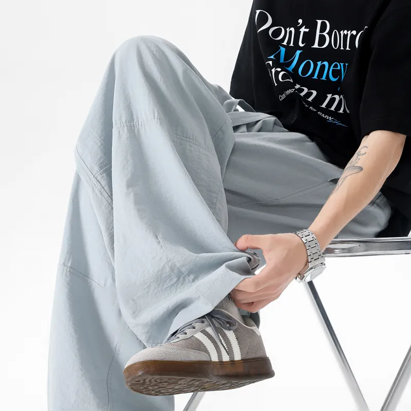 MARK WAFFLE Knitted Sweatpants Unisex-5