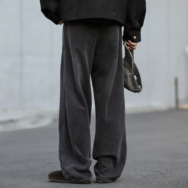 MARK WAFFLE Casual Pants Unisex-9