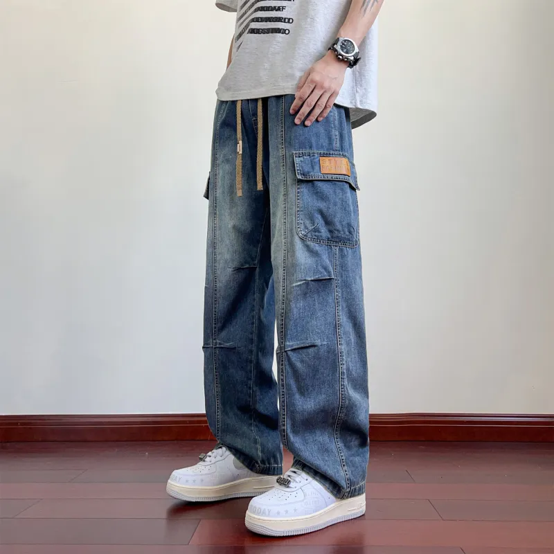 MARK WAFFLE Jeans Unisex-11