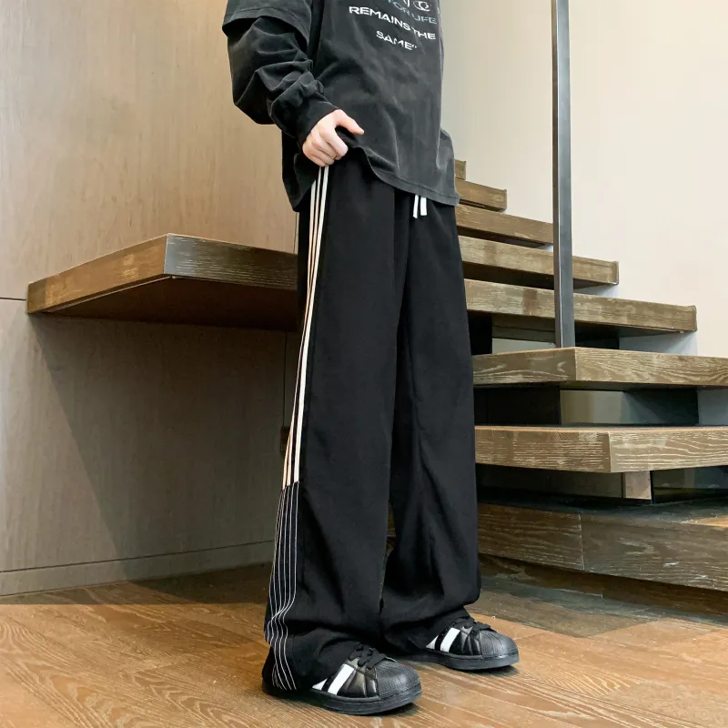 MARK WAFFLE Knitted Sports Pants Unisex-4
