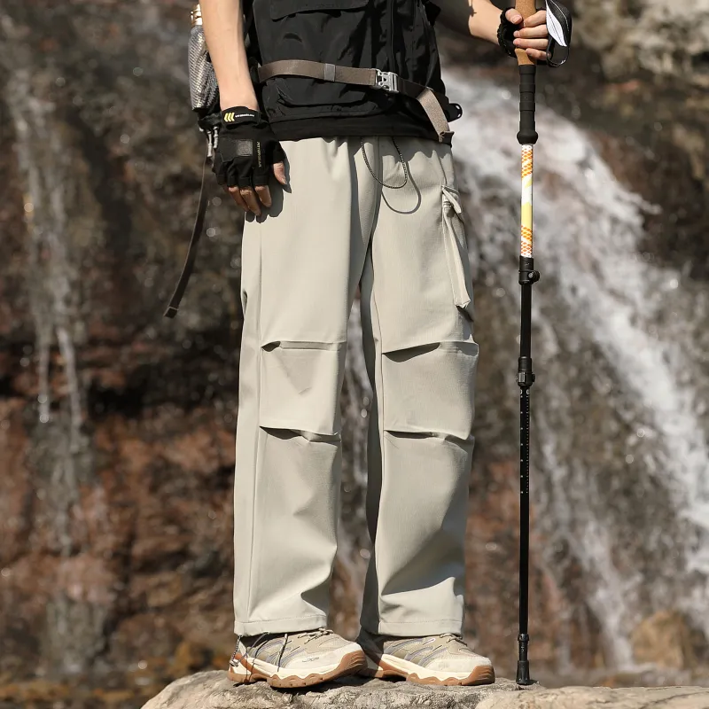 MARK WAFFLE Casual Pants Unisex-7