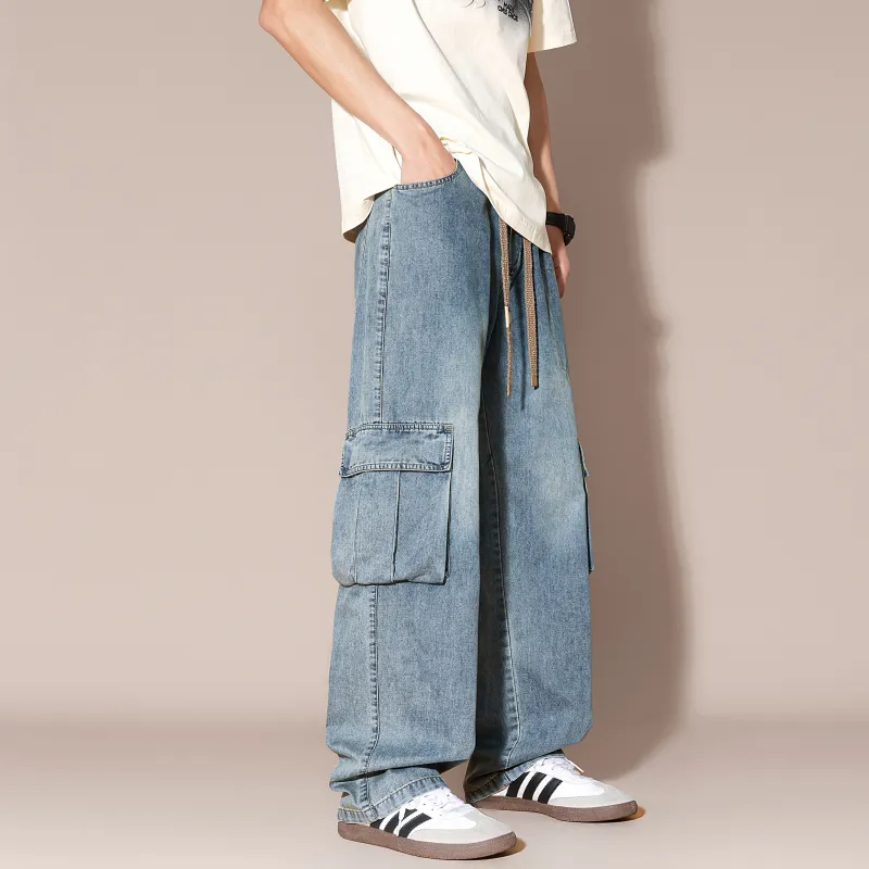 MARK WAFFLE Jeans Unisex-11