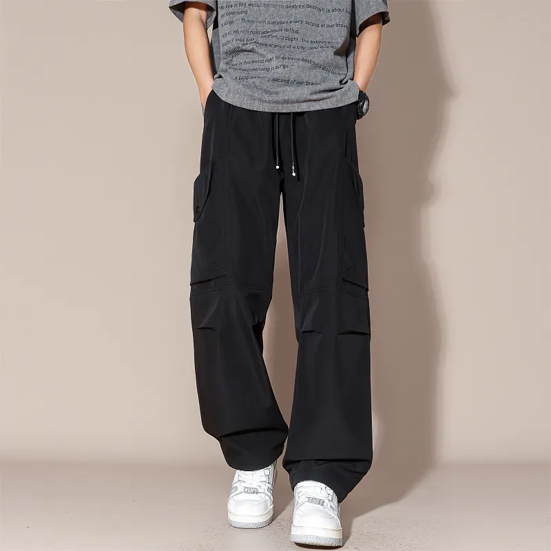 MARK WAFFLE Casual Pants Unisex-1