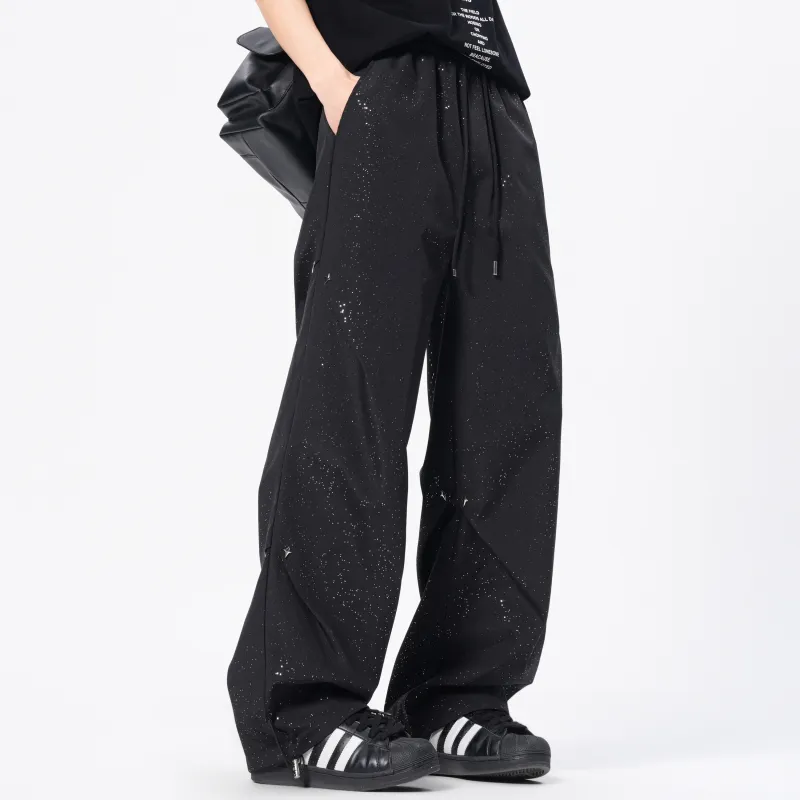 MARK WAFFLE Knitted Sweatpants Unisex-10