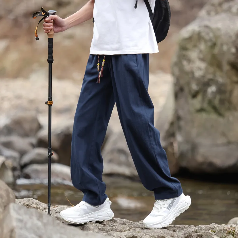 MARK WAFFLE Casual Pants Unisex-12