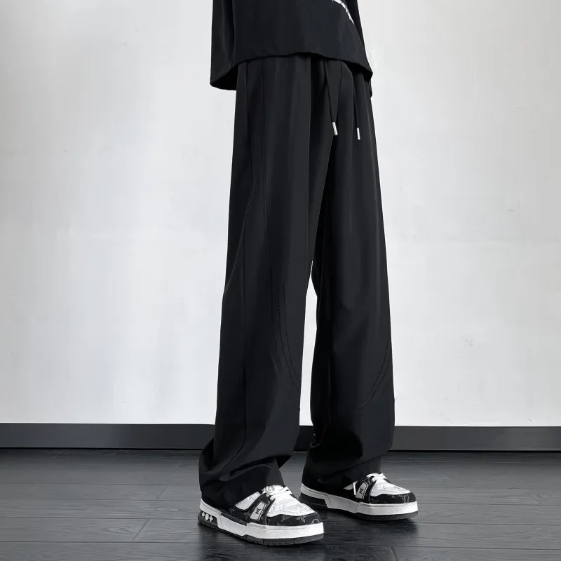 MARK WAFFLE Knitted Sweatpants Unisex-27