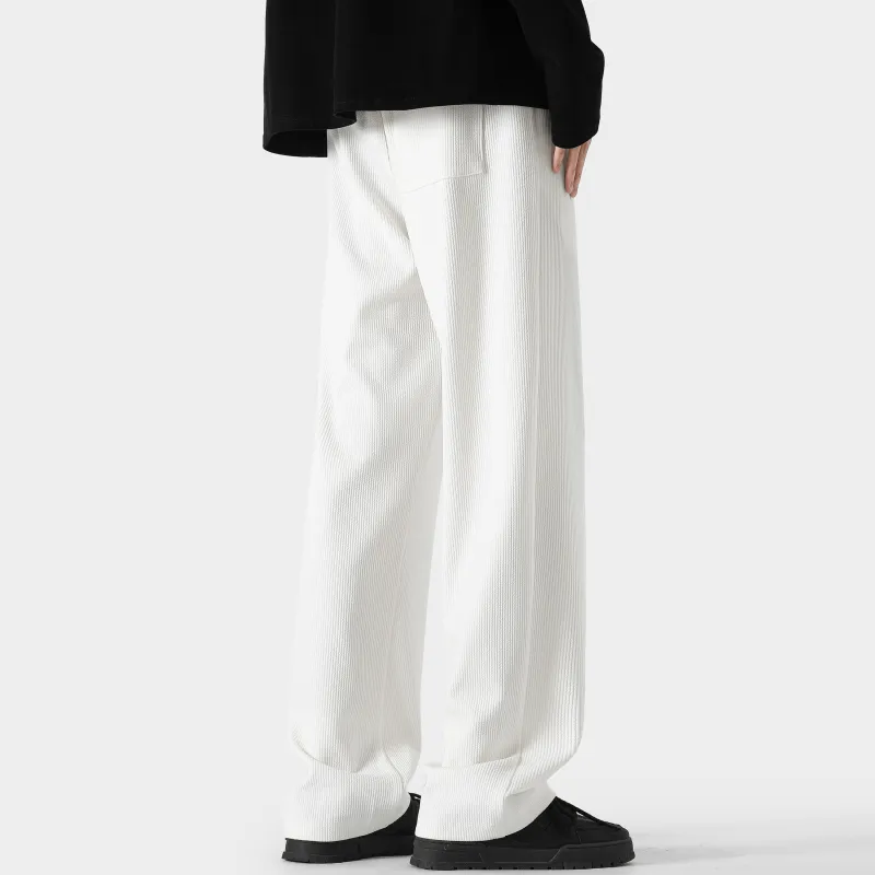 MARK WAFFLE Knitted Sweatpants Unisex-4