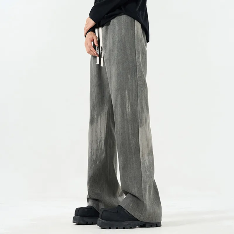 MARK WAFFLE Casual Pants Unisex-3