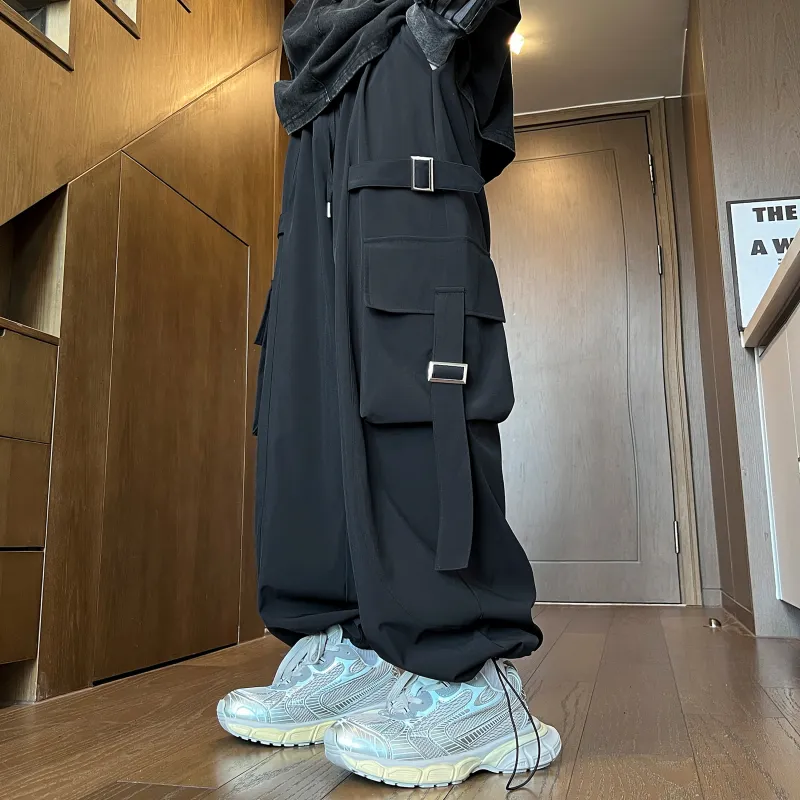 MARK WAFFLE Cargo Pants Unisex-11