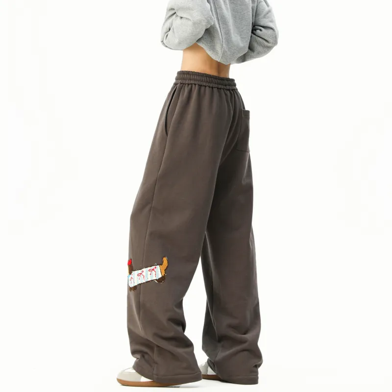 MARK WAFFLE Knitted Sweatpants Unisex-30