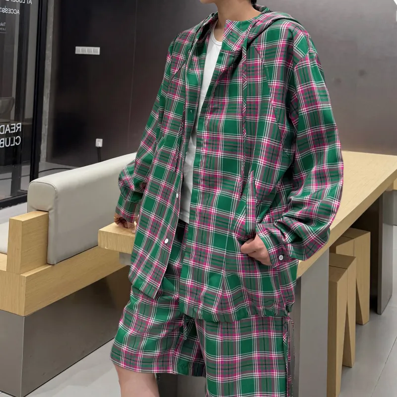 MARK WAFFLE Shirt Matching Set Unisex-2