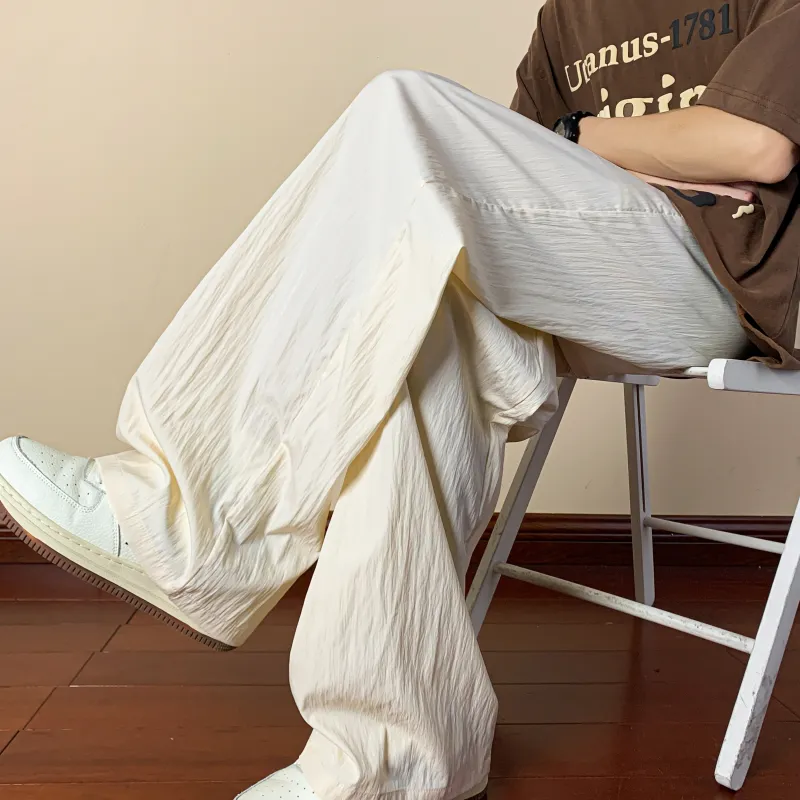 MARK WAFFLE Casual Pants Unisex-17
