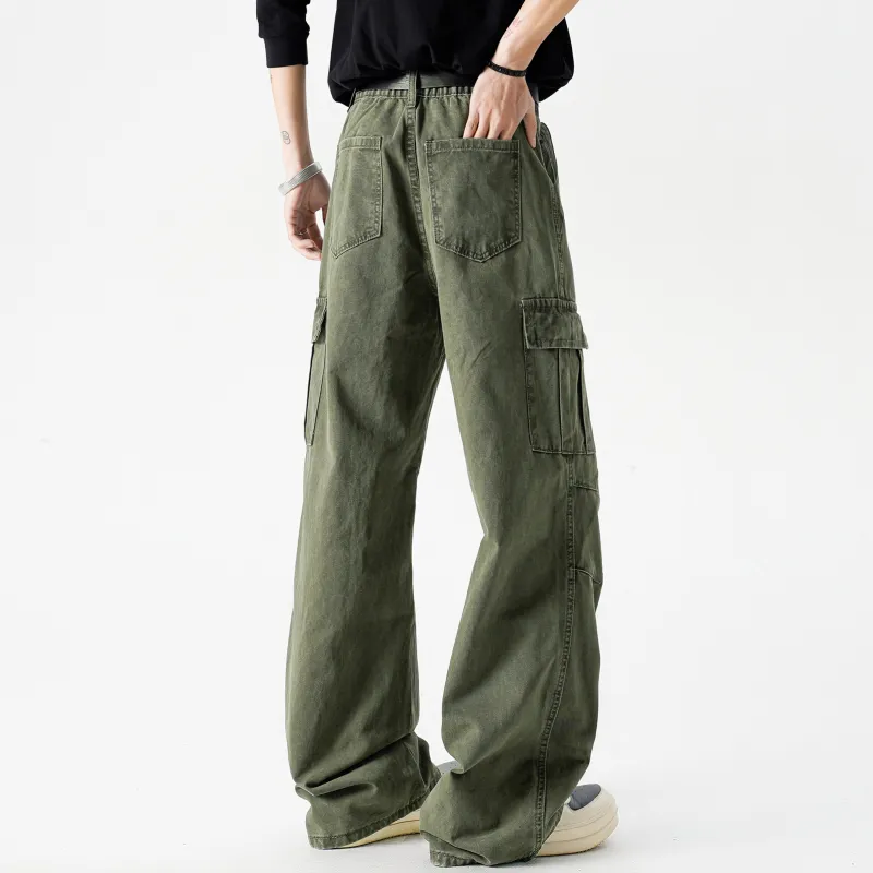 MARK WAFFLE Cargo Pants Unisex-11