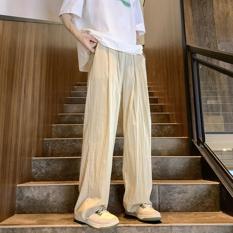 MARK WAFFLE Casual Pants Unisex-14