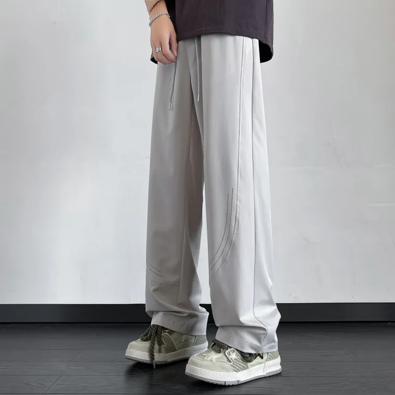 MARK WAFFLE Knitted Sweatpants Unisex-14