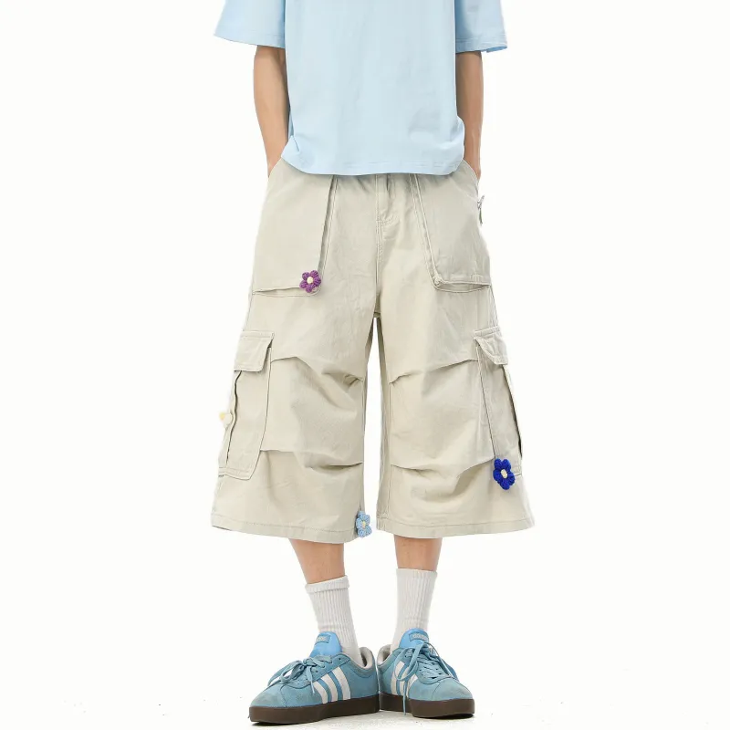 MARK WAFFLE Cargo Shorts Unisex-1