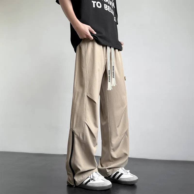 MARK WAFFLE Casual Pants Unisex-15