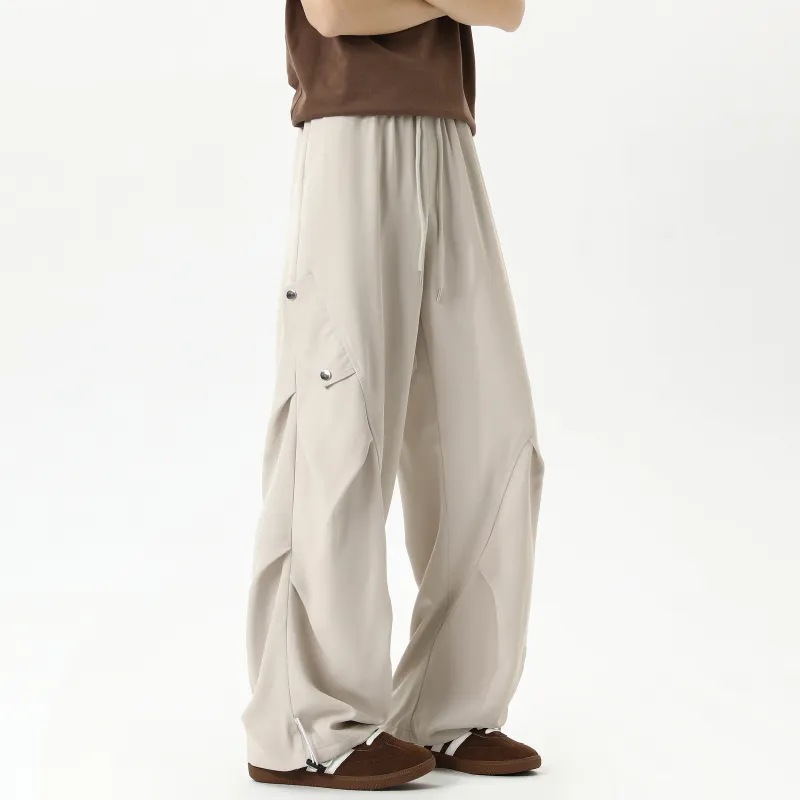 MARK WAFFLE Knitted Sweatpants Unisex-17