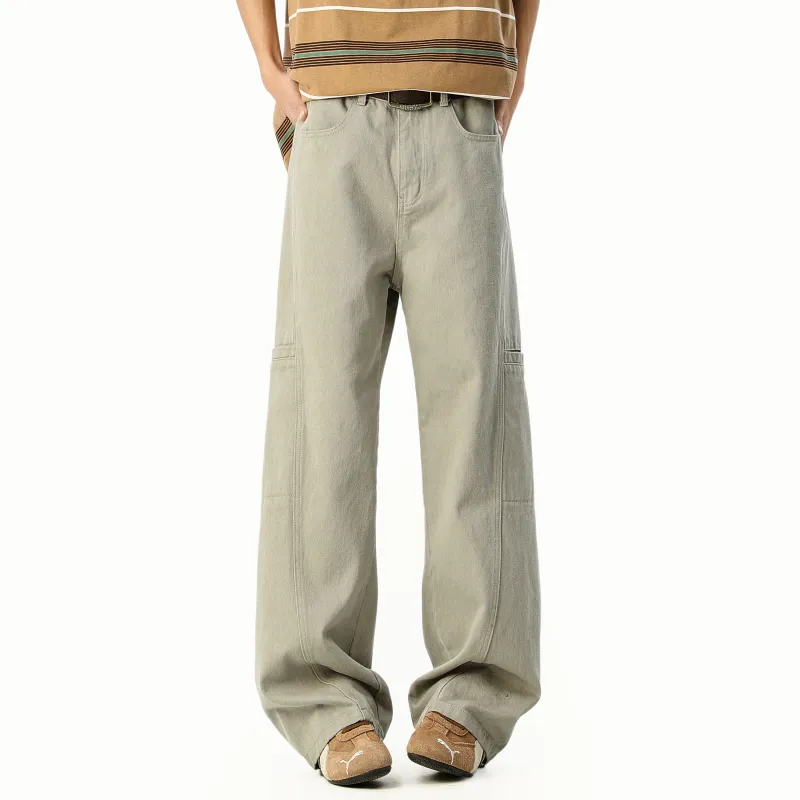 MARK WAFFLE Casual Pants Unisex-12