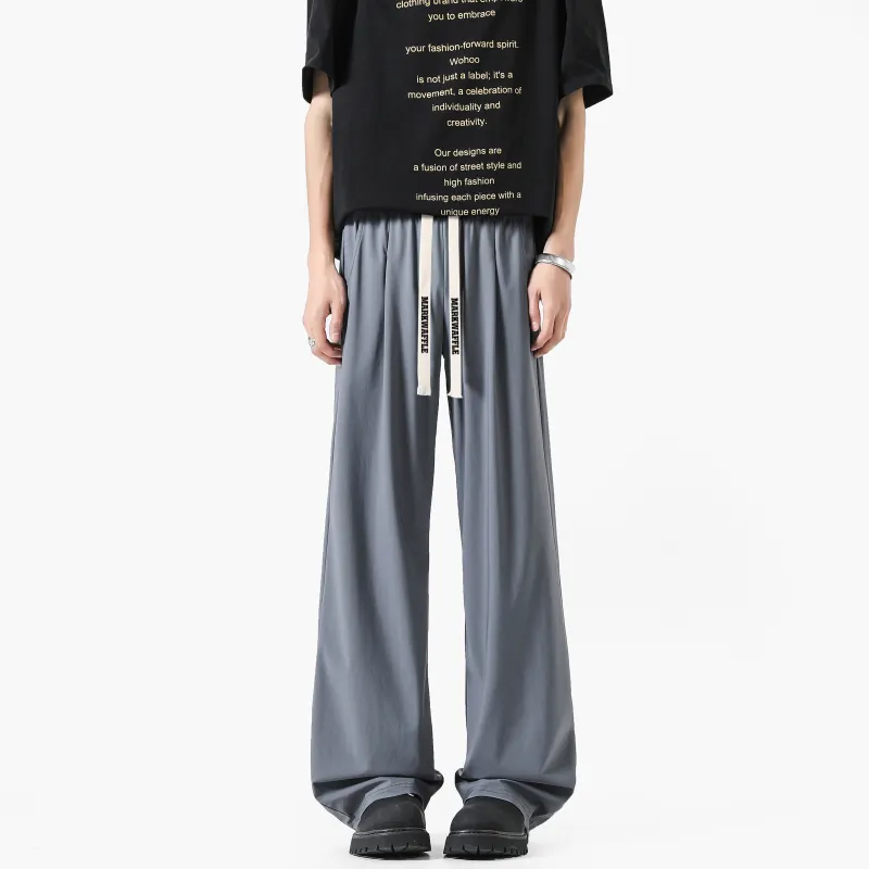 MARK WAFFLE Knitted Sweatpants Unisex-16