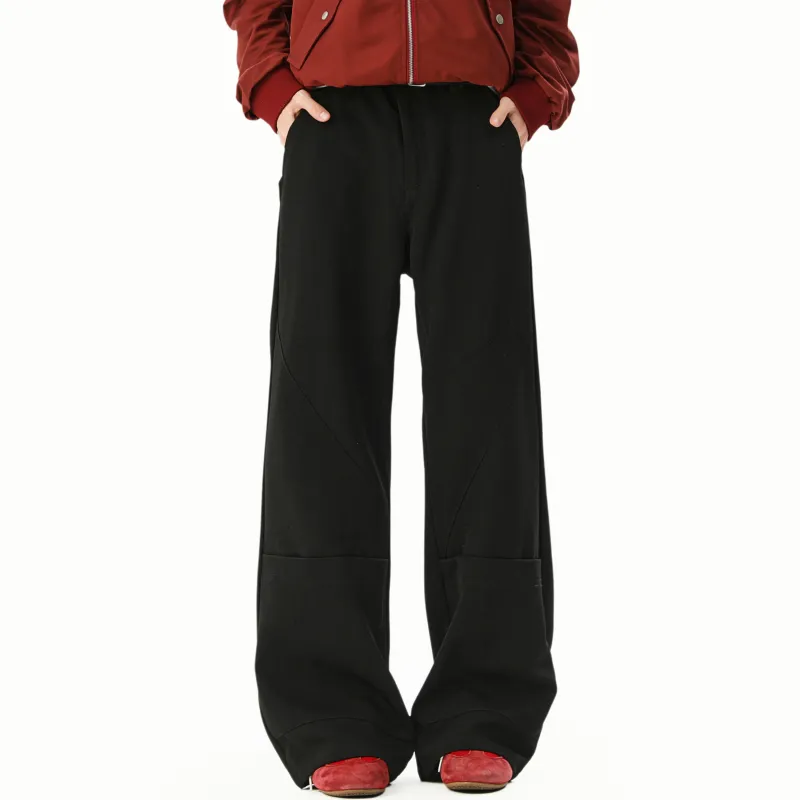 MARK WAFFLE Casual Pants Unisex-1
